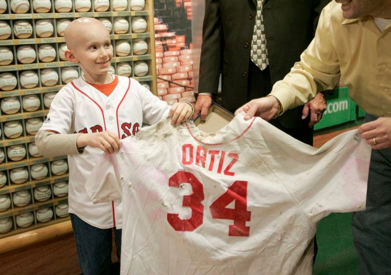 red sox jersey in yankee stadium