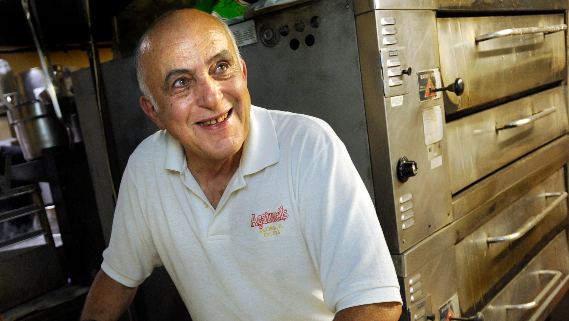 The month of October will mark the 50th year that Jim Agatucci has been making pizzas at the family's restaurant at 2607 N University.