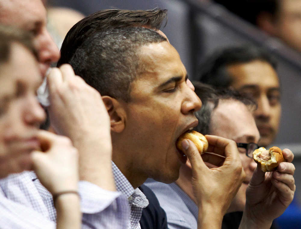 presidential hot dog game