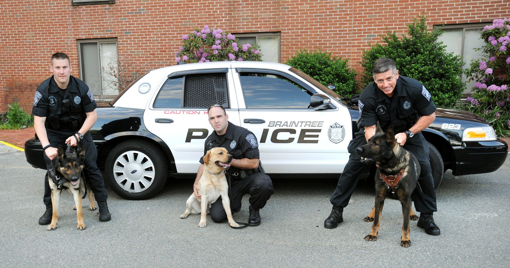 are k9 dogs officers