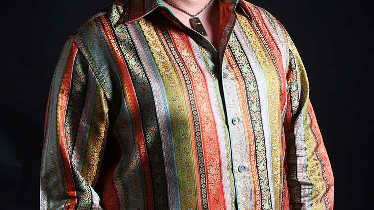 robert graham baseball shirt