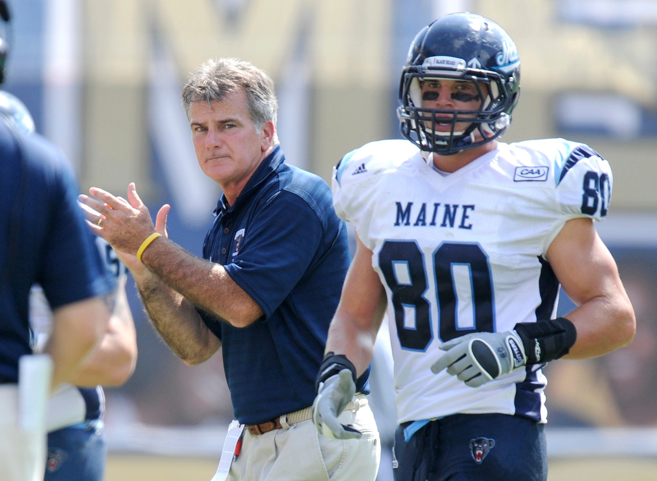 Maine football coach Jack Cosgrove remembers Stoughton High days