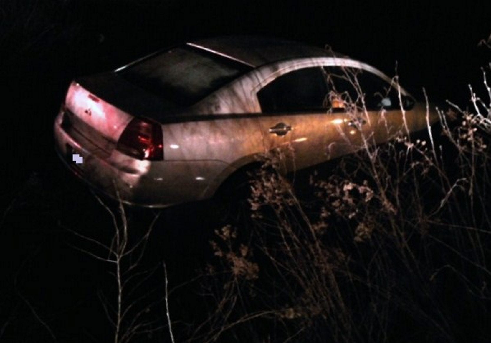 submerged car