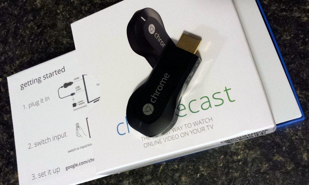 google chromecast setup manual