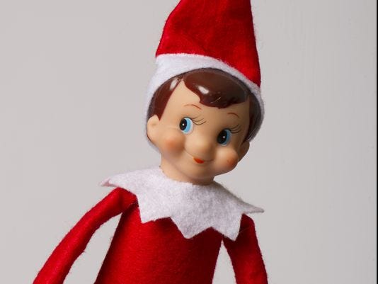 creepy elf doll