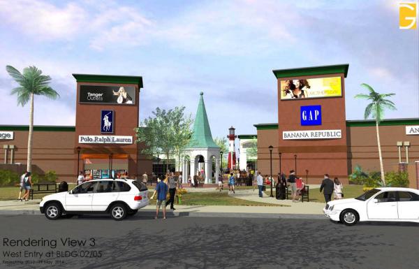 Pooler outlet mall on track with construction