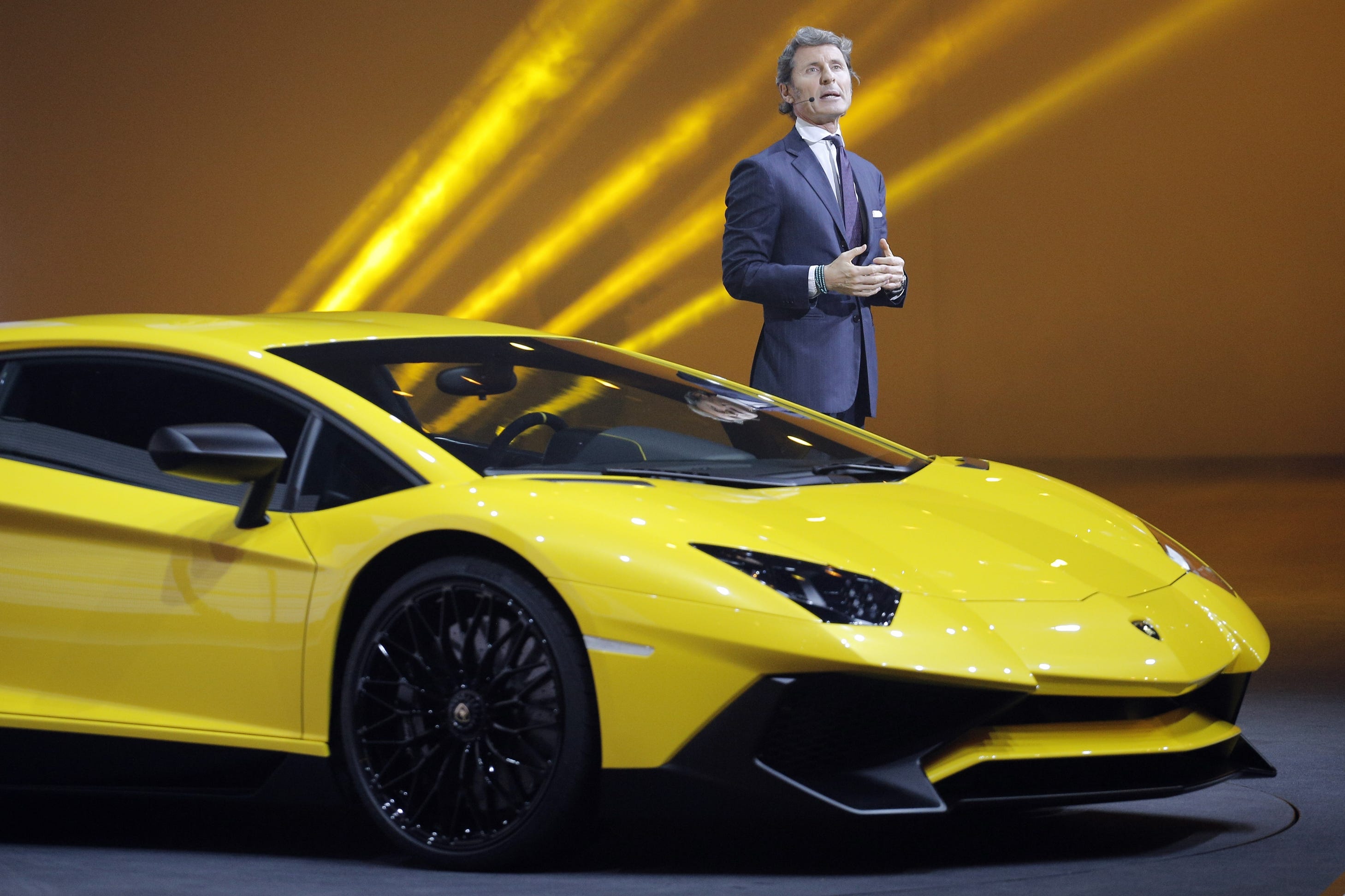 More power for Lamborghini's Aventador