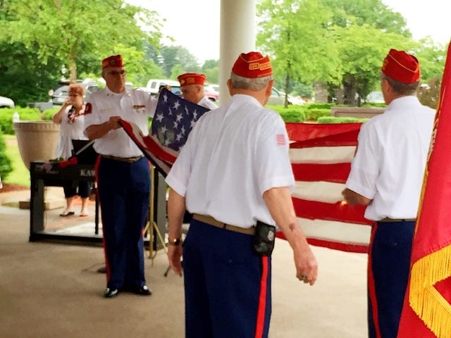 13 fold flag ceremony