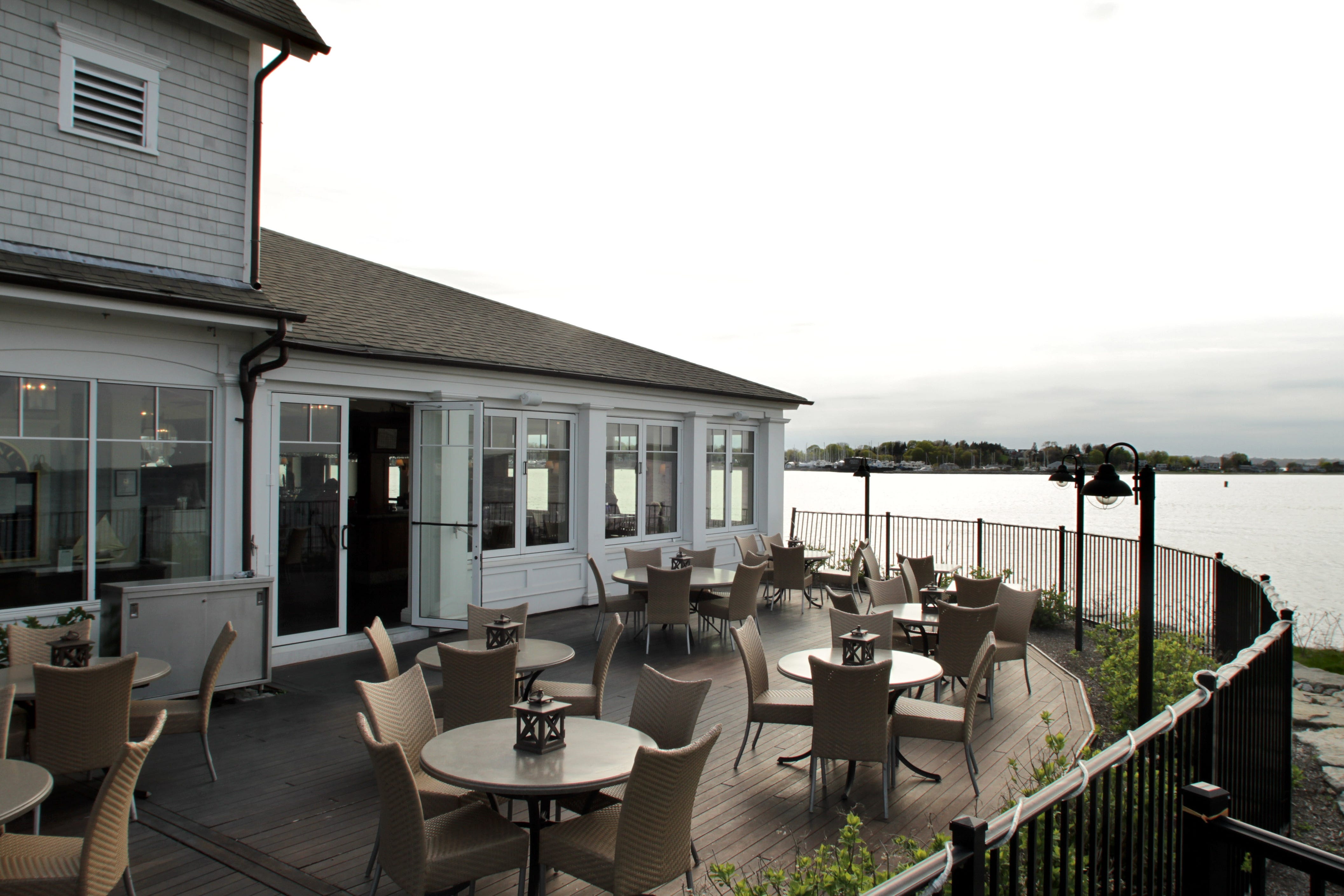 Tiverton S Boat House Only New England Restaurant On Open Table S Best Al Fresco Dining List