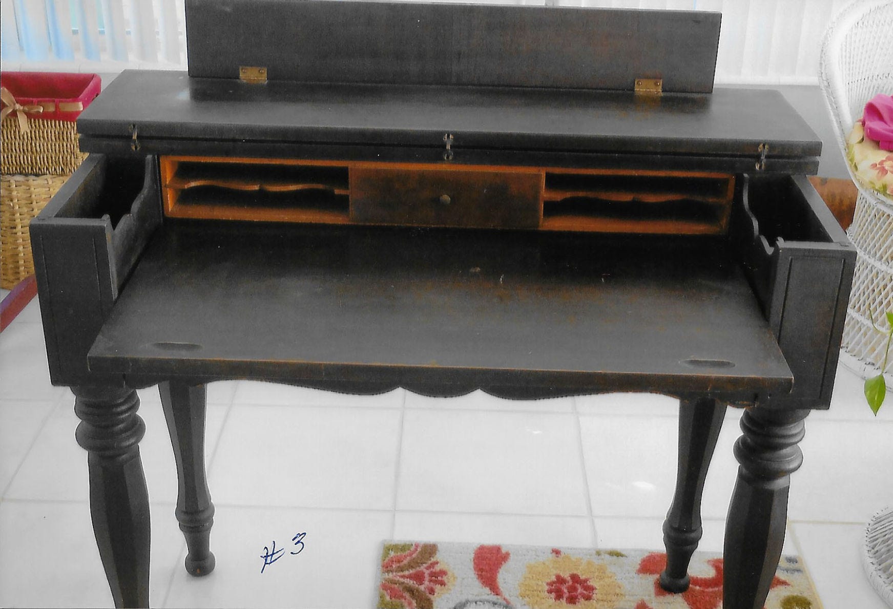 spinet desk antique