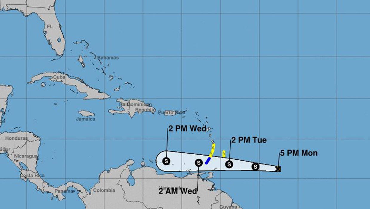 Tropical Storm Don Forms In The Atlantic Ocean