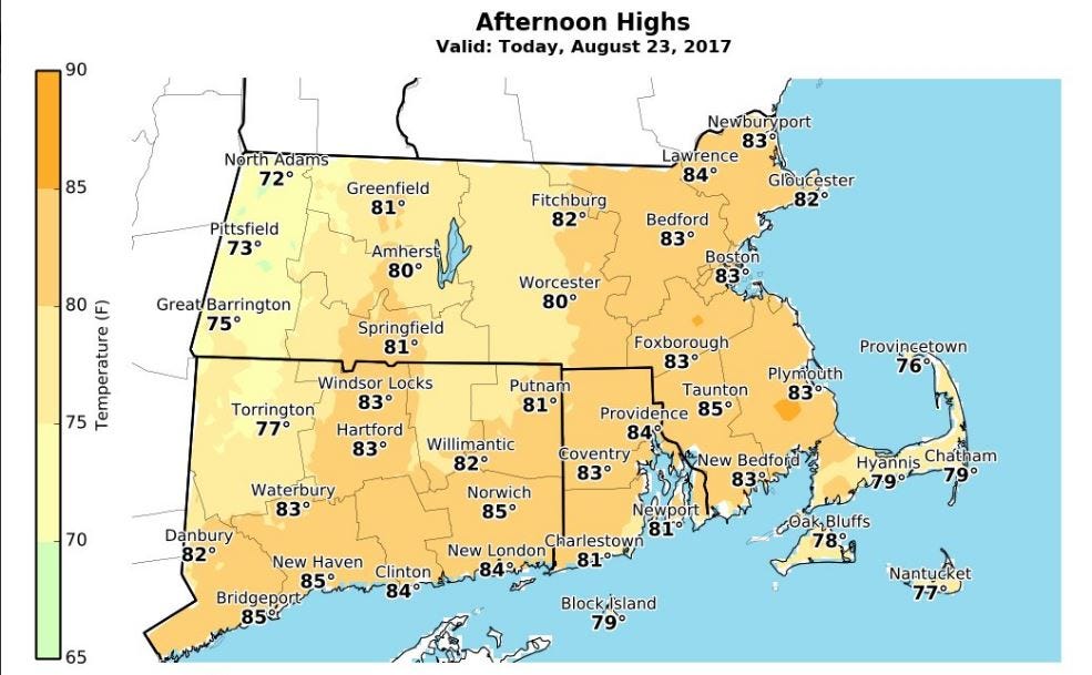 Cold Front Brings An End To 'oppressive Humidity'