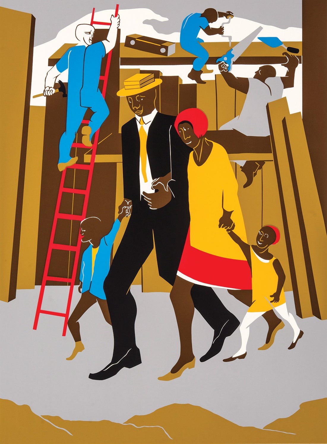 jacob lawrence harriet tubman series no 4