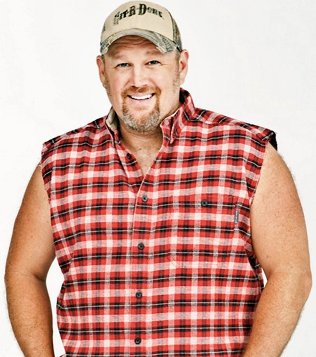 larry the cable guy truck