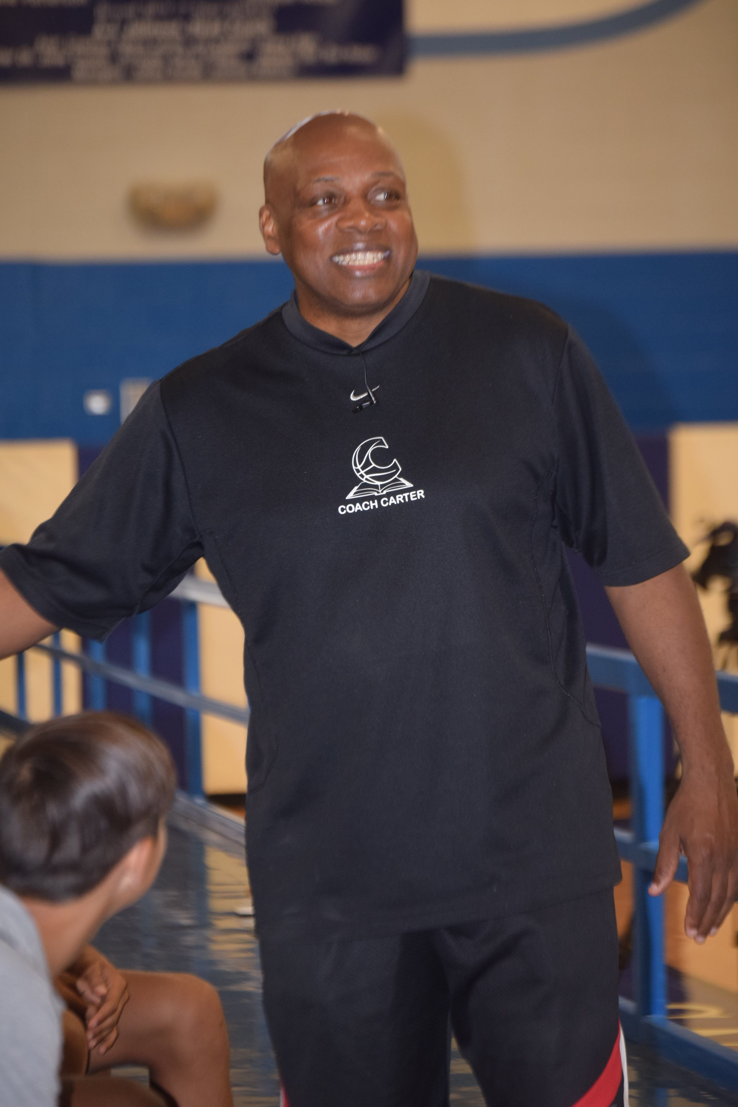 The 'real' Coach Carter inspires PD students
