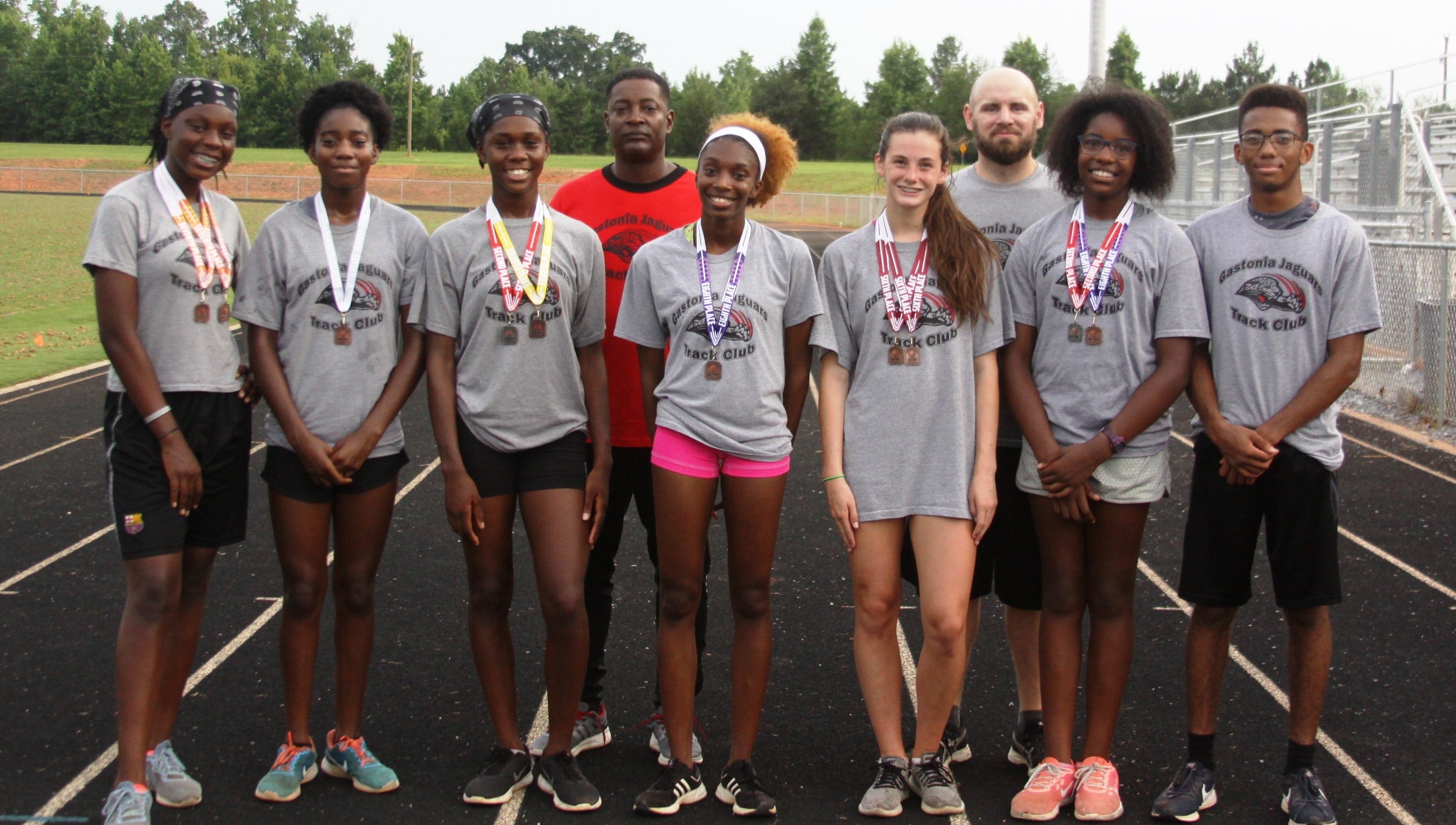 Gastonia track club shines at regional Junior Olympics Championships