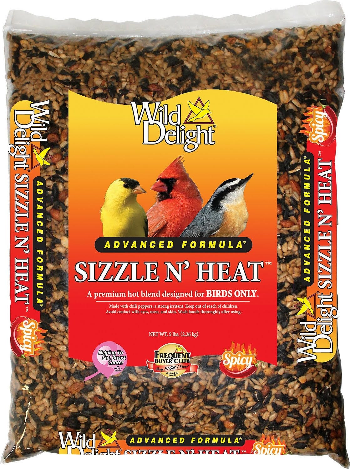 hot pepper treated bird seed