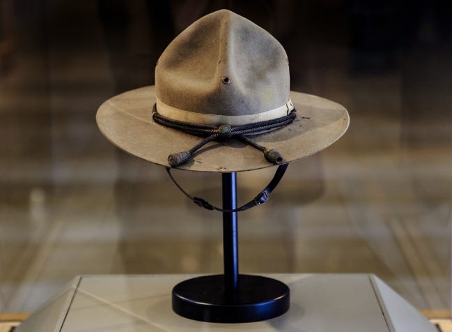 ww1 doughboy campaign hat