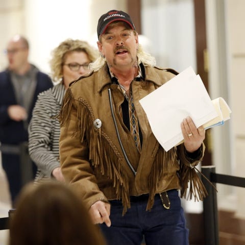 Joe Exotic is to be resentenced later this month a