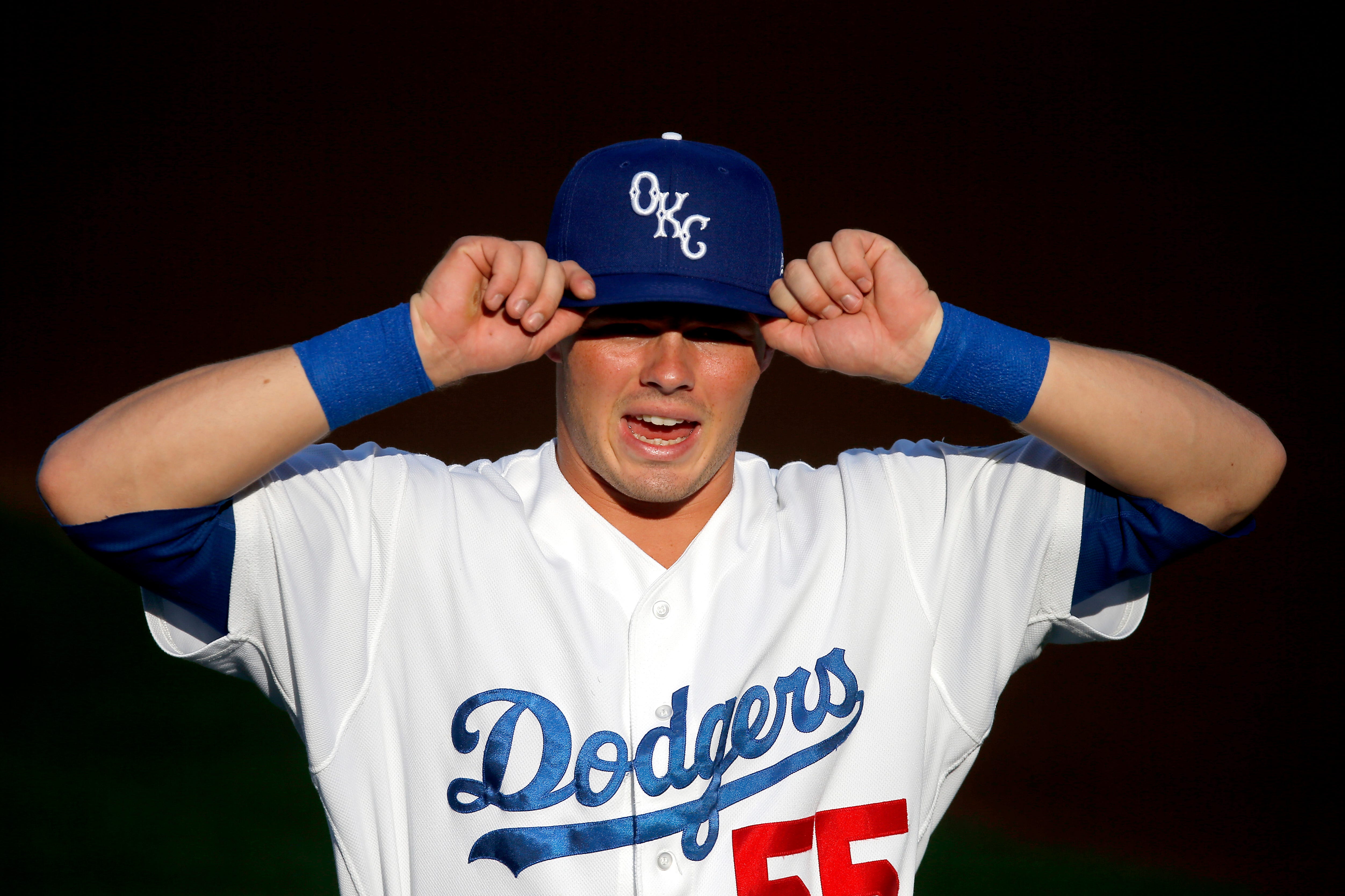 okc dodgers snapback