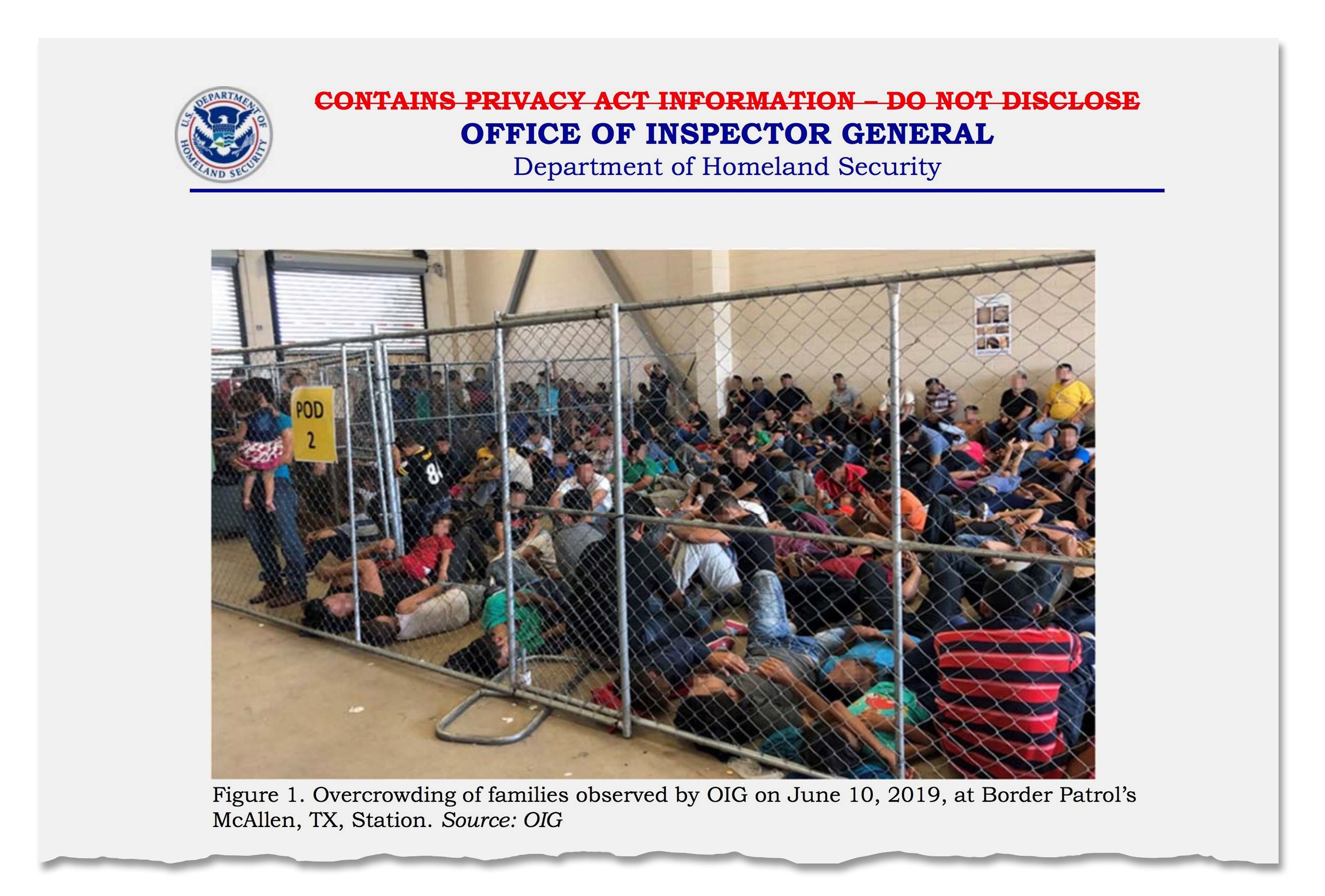 Jarring images of border cells dampen holiday