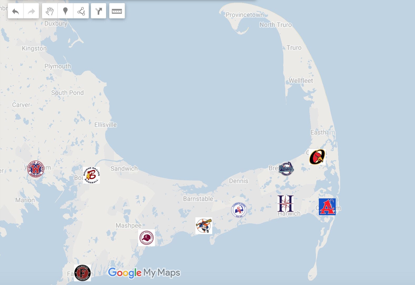 Cape Cod League Map Here's How The Money Flows In The Cape Cod League