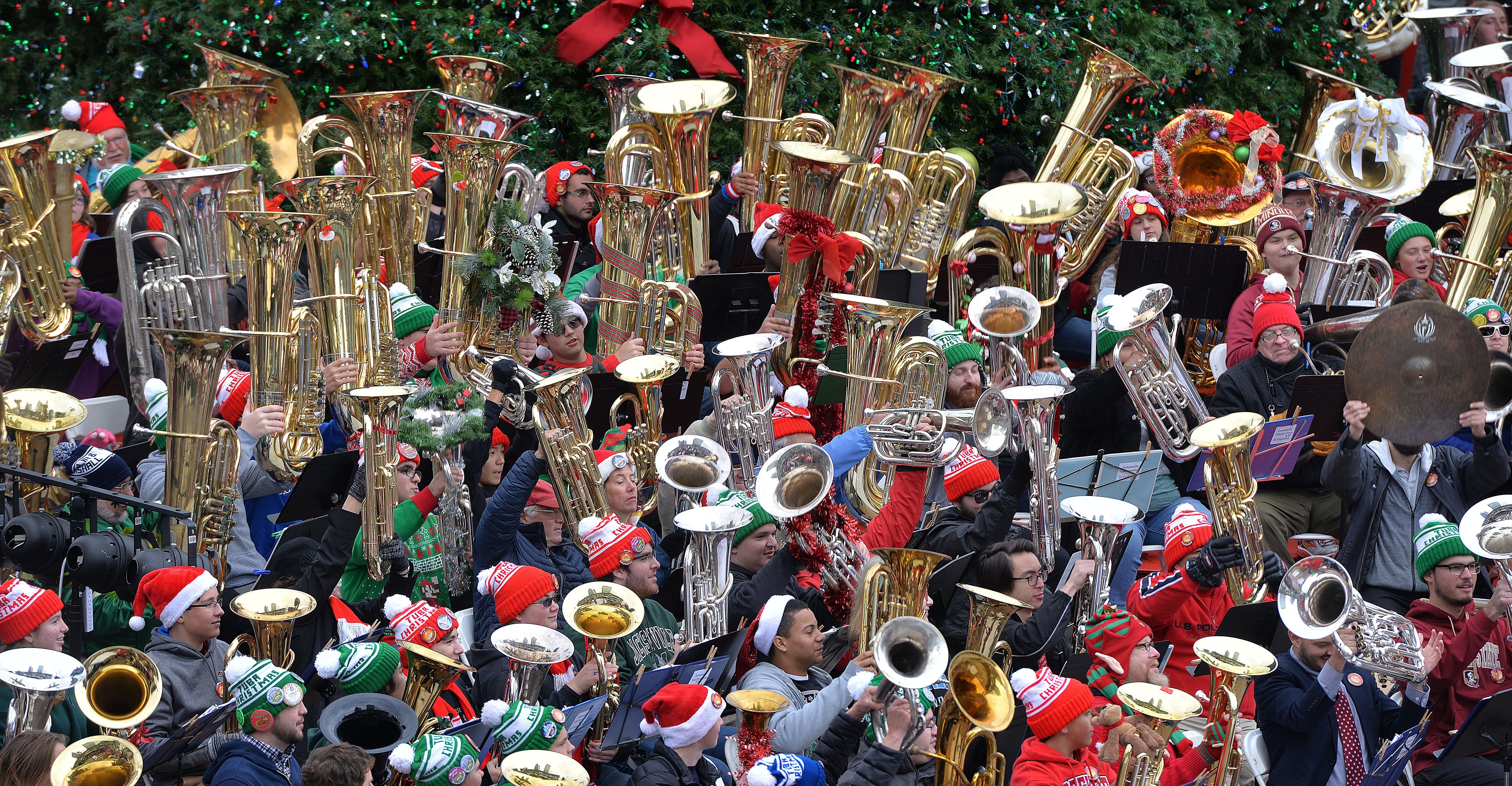 A Tuba Christmas Will Be Touting Its Horns At Jacksonville Beach