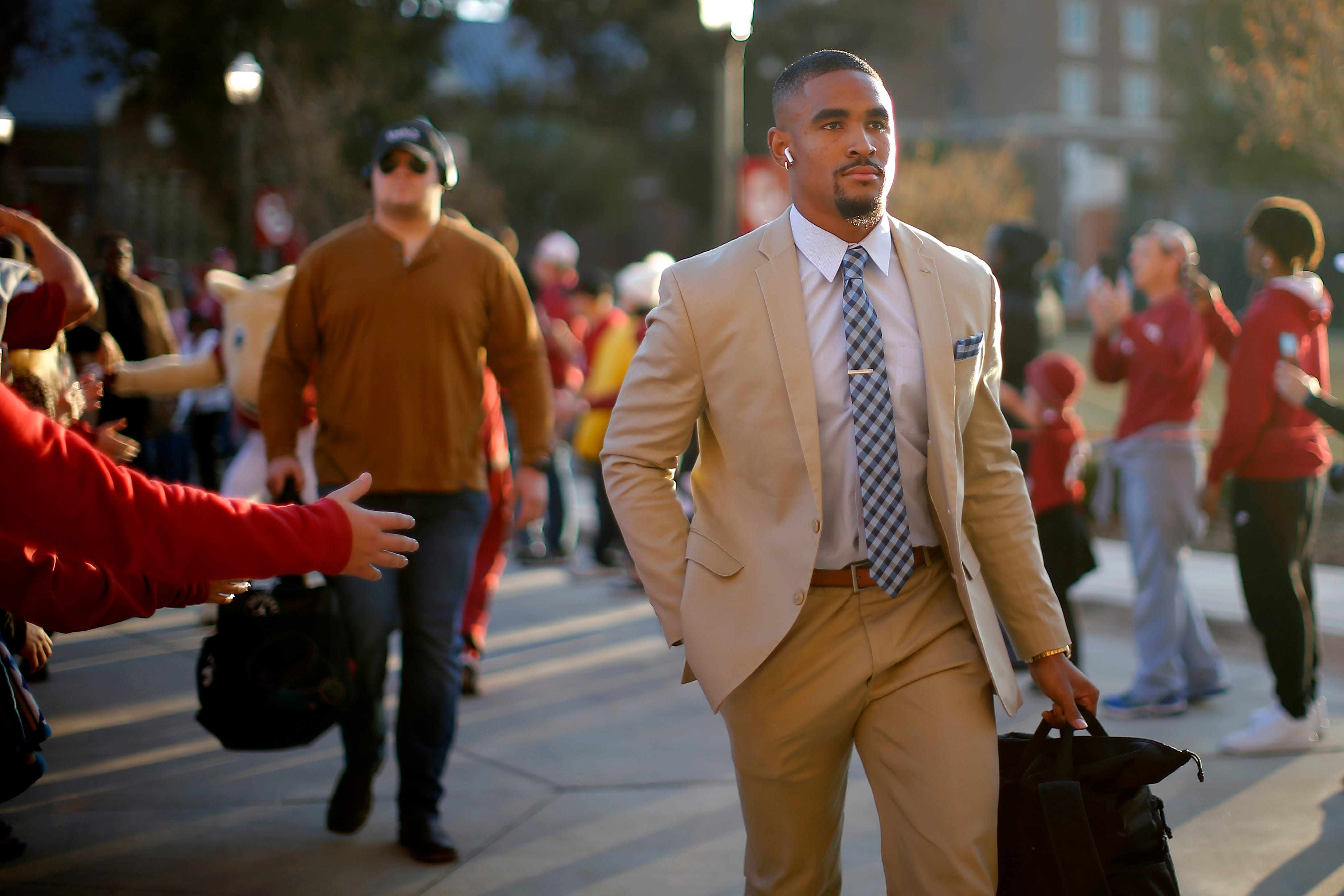 jalen hurts outfits