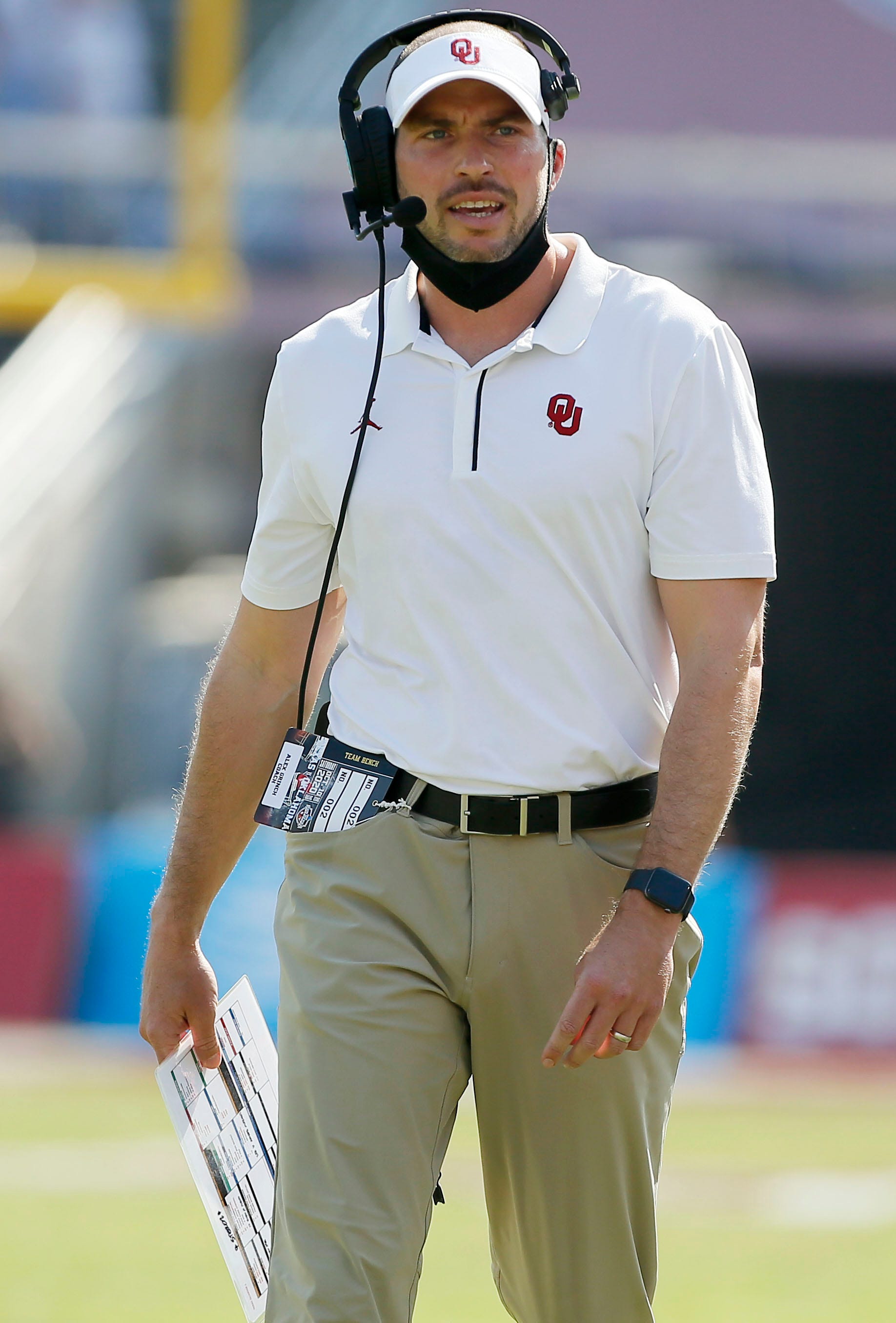 ou football sooners dc alex grinch says consistency continues to escape us