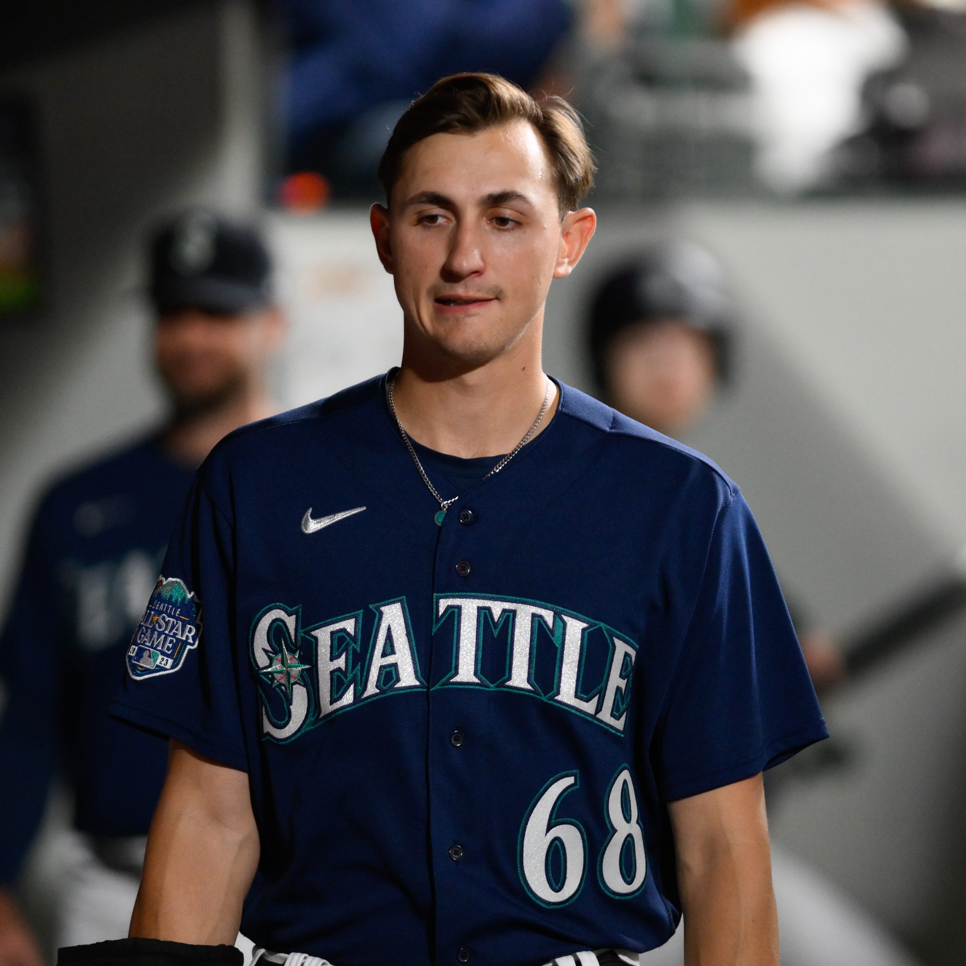 Mariners taken aback by fan throwing ball on field and grazing pitcher  George Kirby