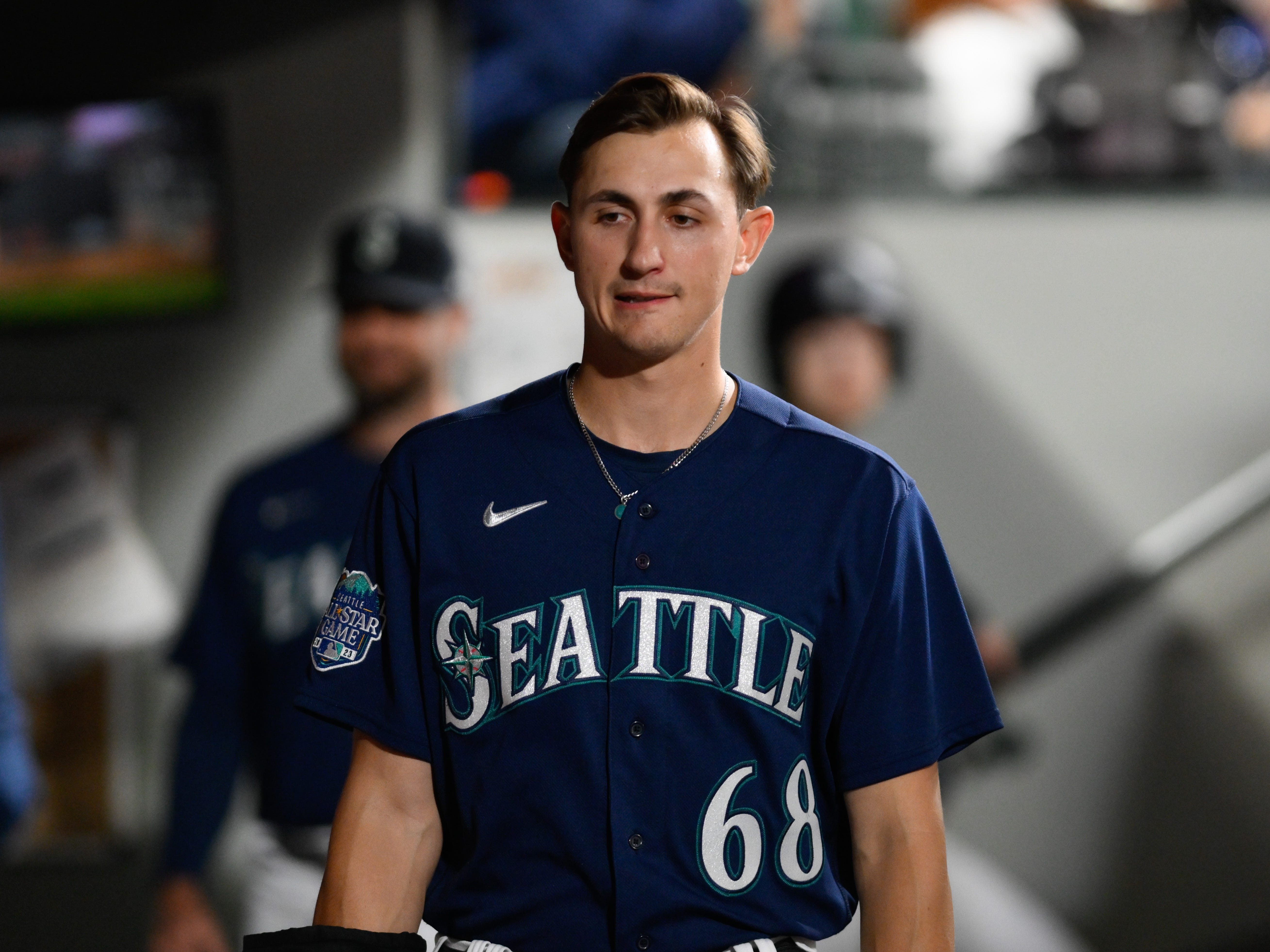 Mariners taken aback by fan throwing ball on field and grazing pitcher  George Kirby