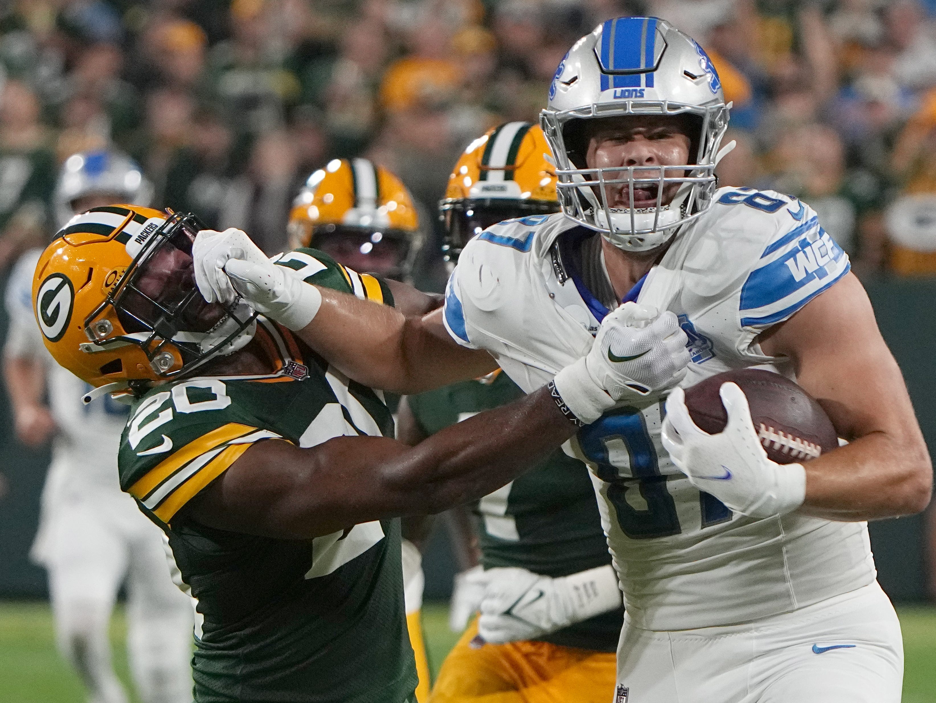 Packers lose to Lions 34-20, Detroit takes early command of NFC North