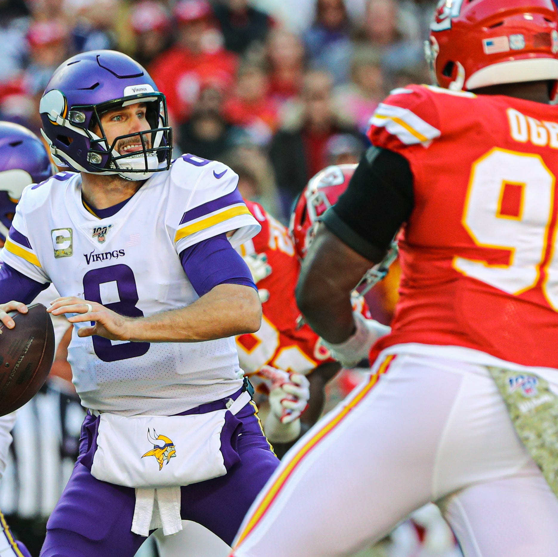 Tampa Bay Buccaneers linebacker Devin White (45) leaves the field after an  NFL football game against the Minnesota Vikings, Sunday, Sept. 9, 2023 in  Minneapolis. Tampa Bay won 20-17. (AP Photo/Stacy Bengs