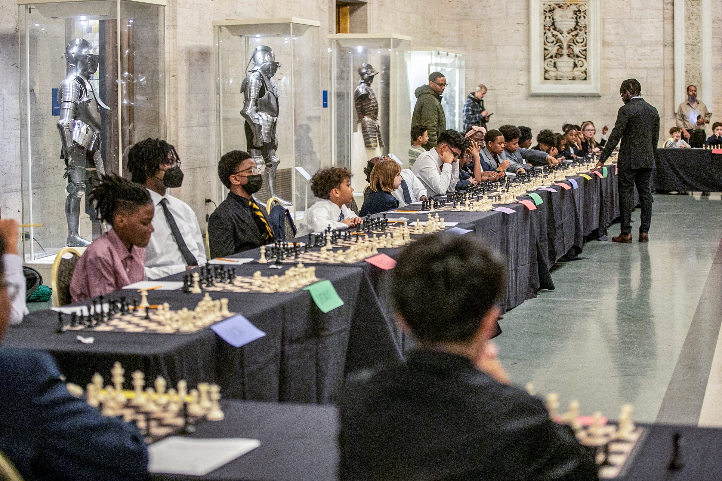 Chess team at Detroit Renaissance High School wins national championship