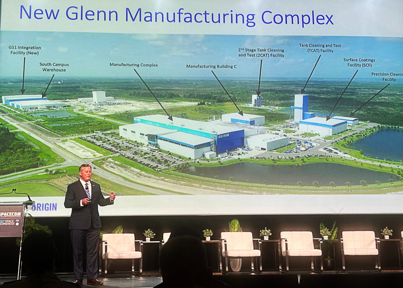 Blue Origin's Merritt Island Manufacturing Campus