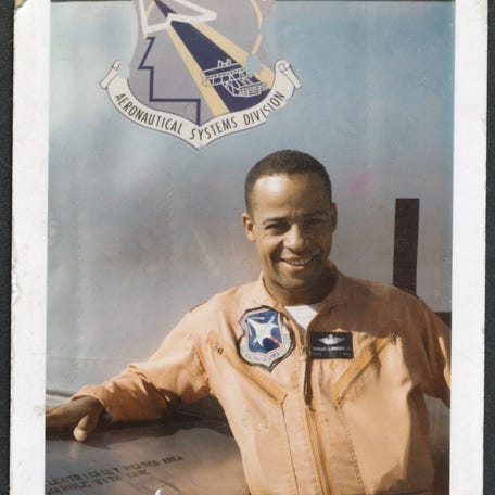Air Force Capt. Ed Dwight in October 1964. He was the first African American chosen as a potential NASA astronaut candidate.