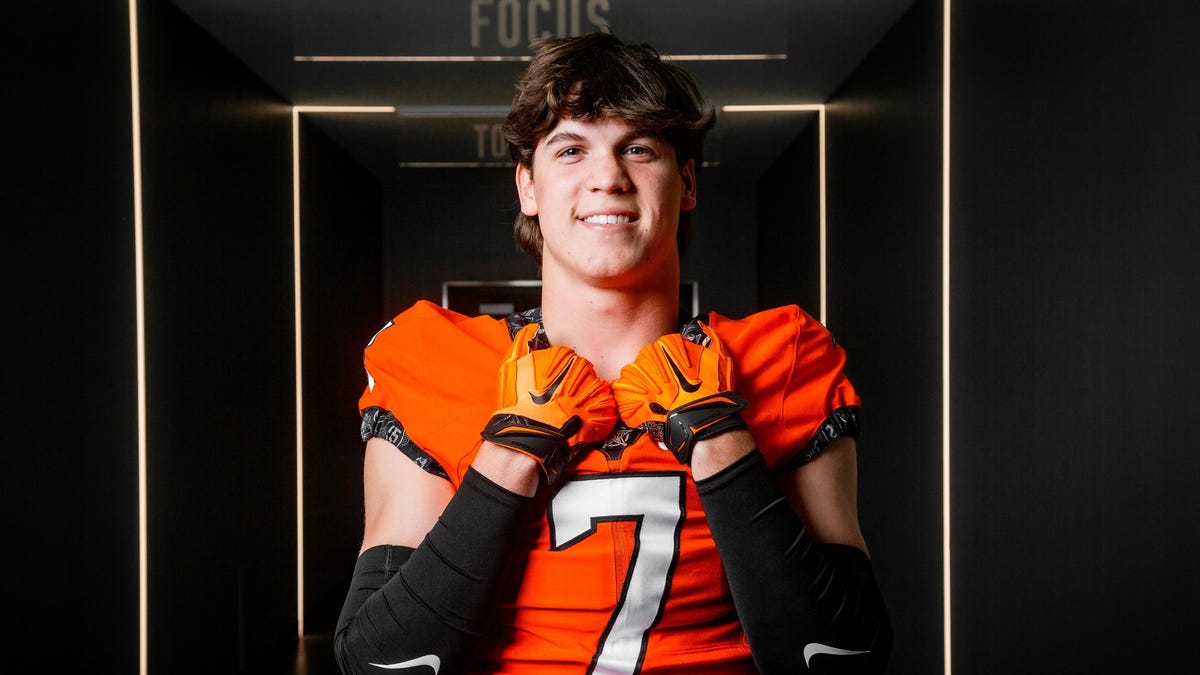 Why Oklahoma State recruited Gunnar Wilson at linebacker before he played the position