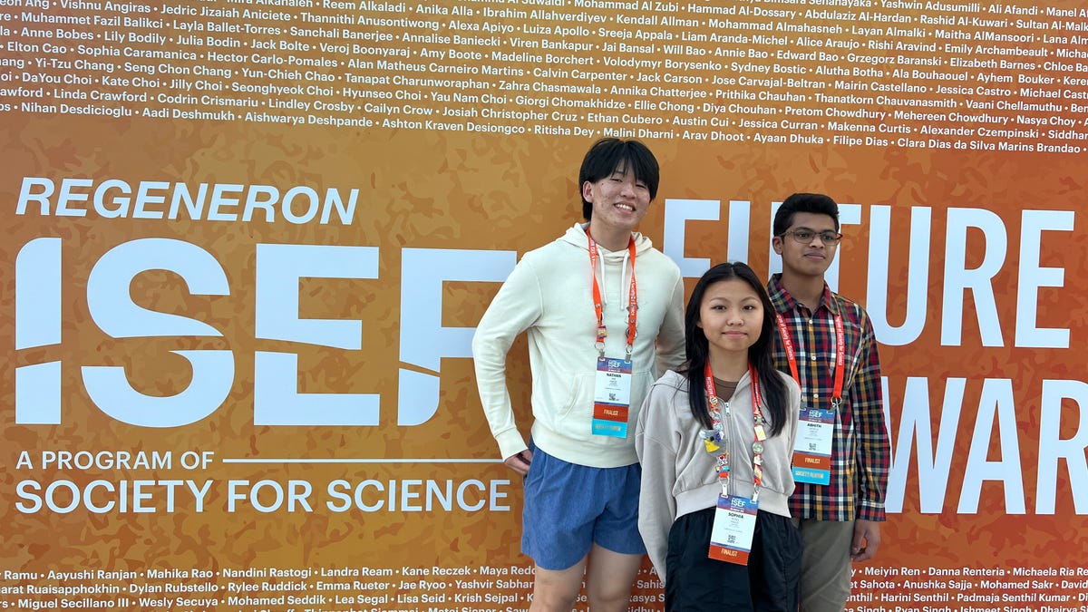 Students from ACPS receive honors at the International Science and Engineering Fair