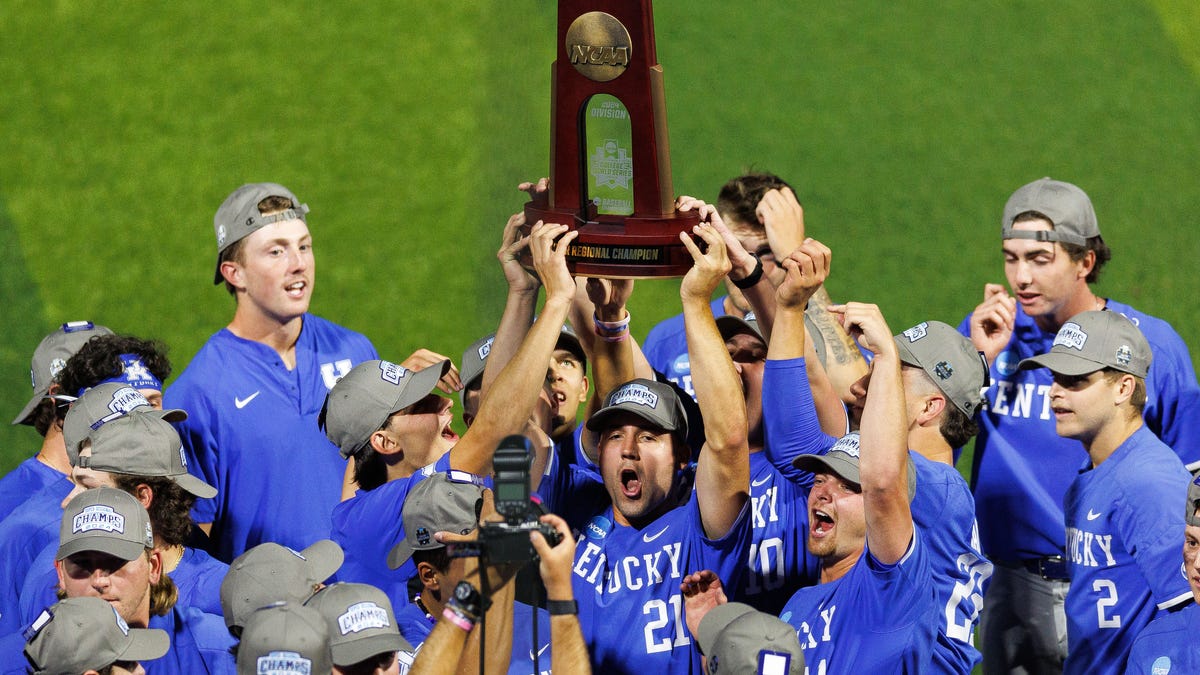 Kentucky baseball team advances to the College World Series in 2024: UK’s CWS bracket details