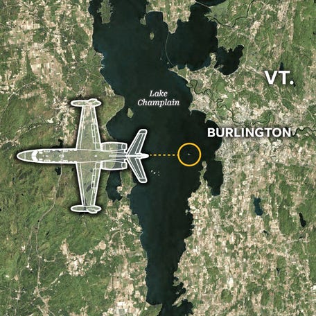 A missing jet has been found at the bottom of Vermont's Lake Champlain after 53 years.