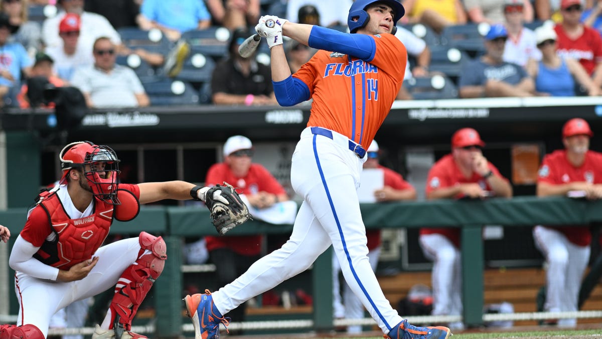Florida baseball two-way star Jac Caglianone nearly brings UF back to CWS final