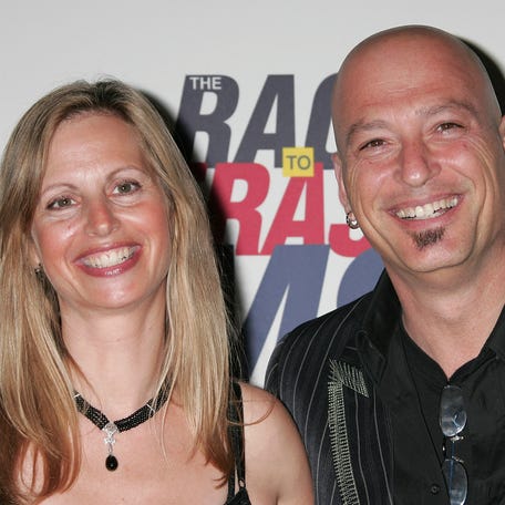 Howie Mandel and wife Terry Soil attend the 15th annual Race to Erase MS event at the Hyatt Regency Century Plaza Hotel on May 2, 2008 in Los Angeles, California.