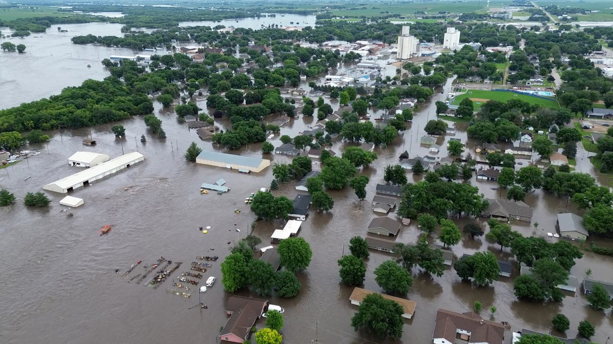 Usa Weather Floods Drone