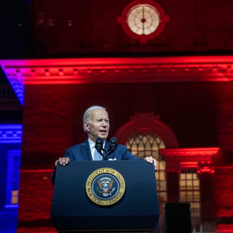 President Joe Biden delivers remarks on the 
