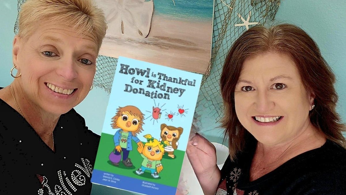 Woman from Wayne, New Jersey, writes children’s book after kidney transplant