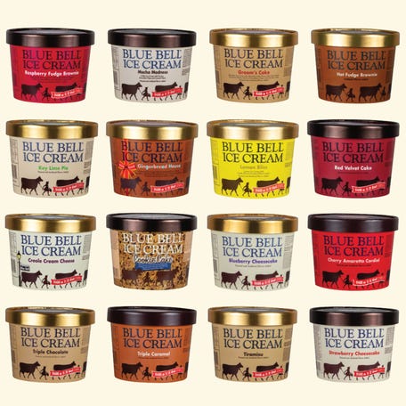 Blue Bell will bring back one discontinued ice cream flavor in 2025. First, each flavor above will go head-to-head to win the tournament.