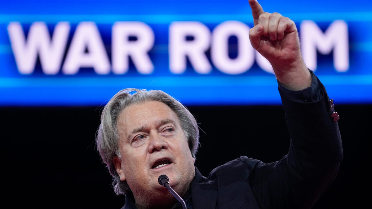 Steve Bannon during the Conservative Political Action Conference, CPAC 2023, at the Gaylord National Resort & Convention Center on March 3, 2023.    Xxx Usat 524242 108598 Jpg A Oth Usa Md