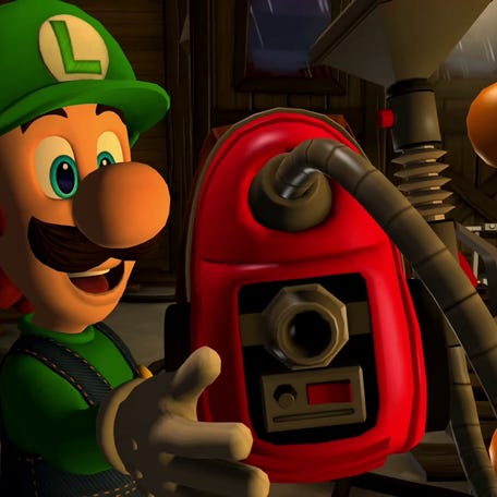 A scene from "Luigi's Mansion 2 HD."