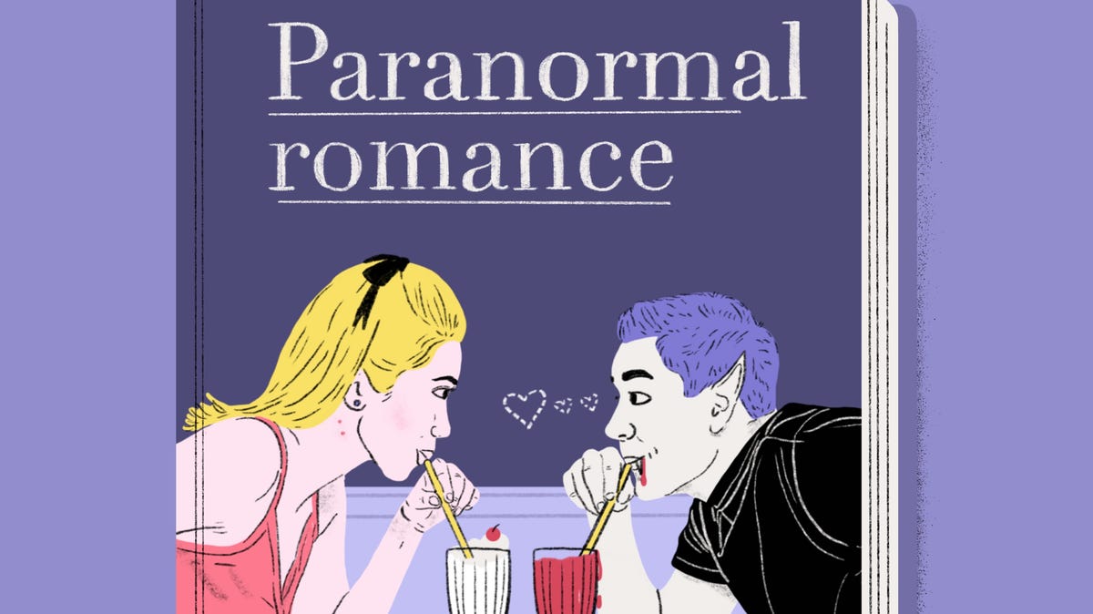 Paranormal romance novels are (literally) about unearthly love