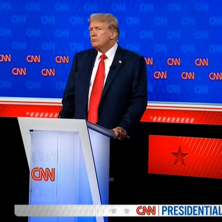 CNN Presidential Debate: Trump and Biden clash over abortion rights